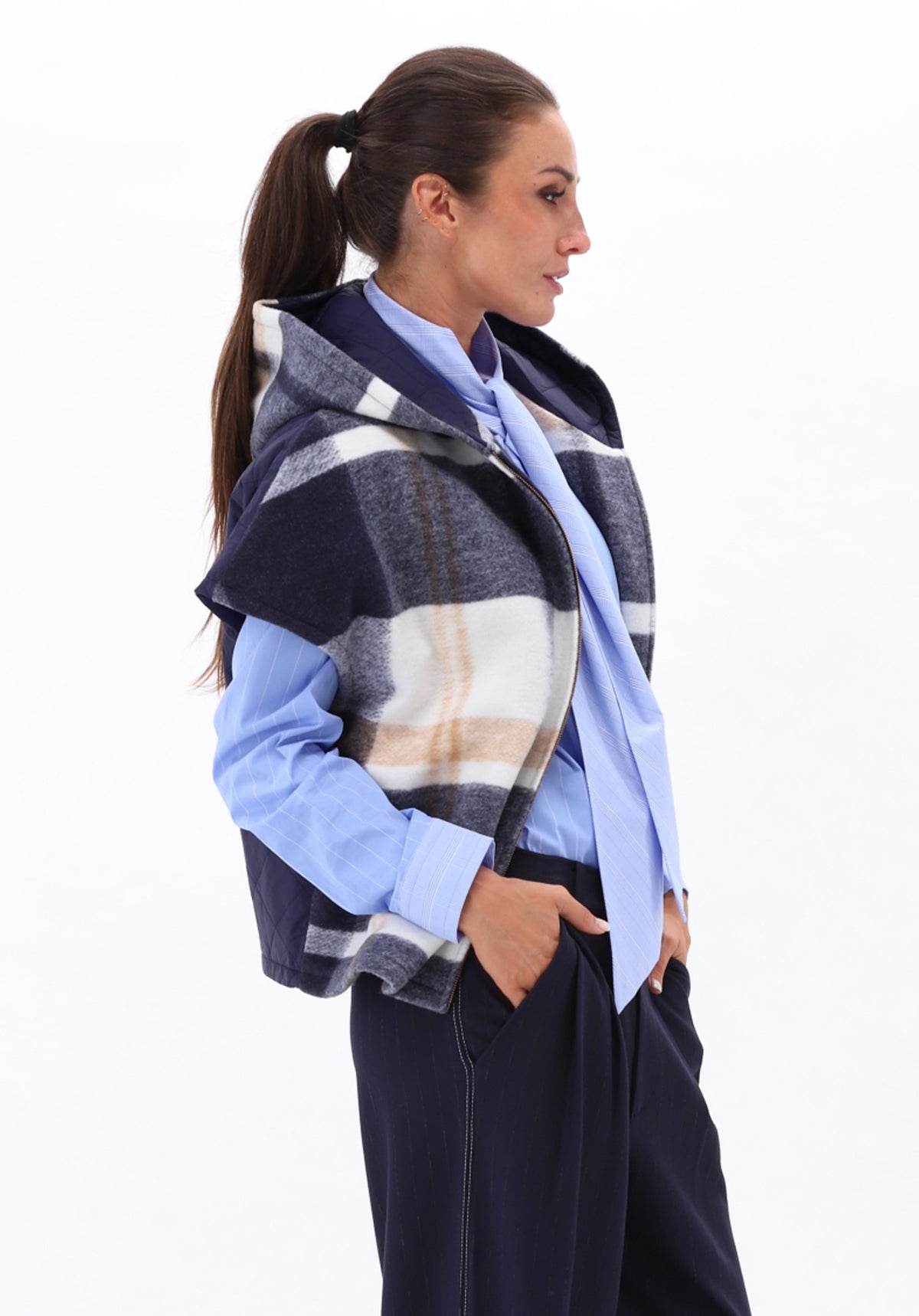 K Design D906L Tartan Jacket