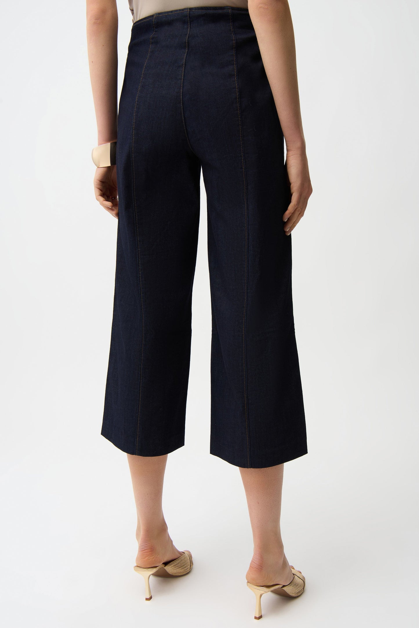 Culotte Jeans With Exposed Side Zipper
261955