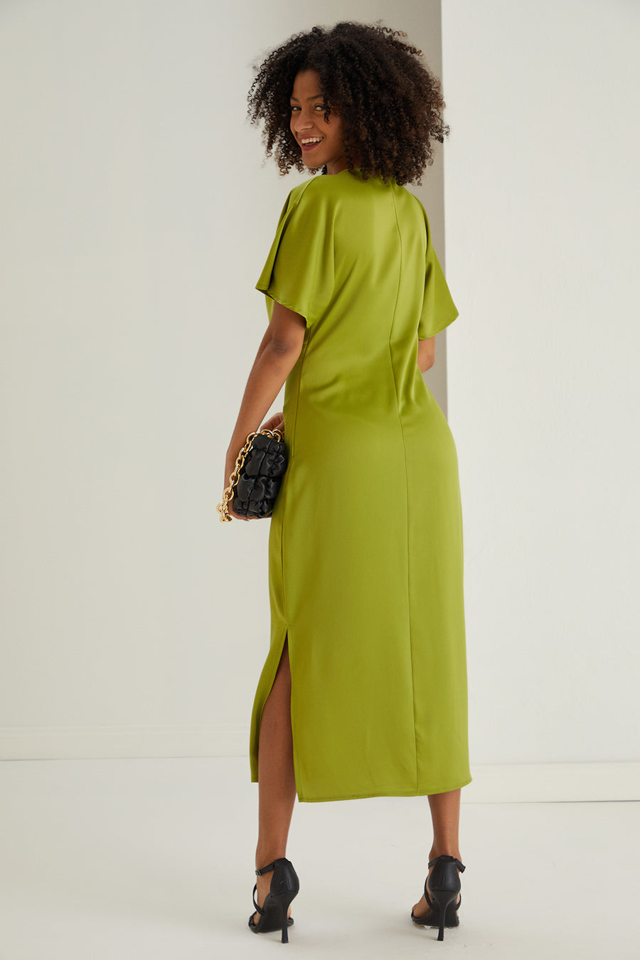 Lori green dress