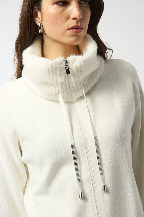 Relaxed Fit Shawl Collar Jacket Style 253905