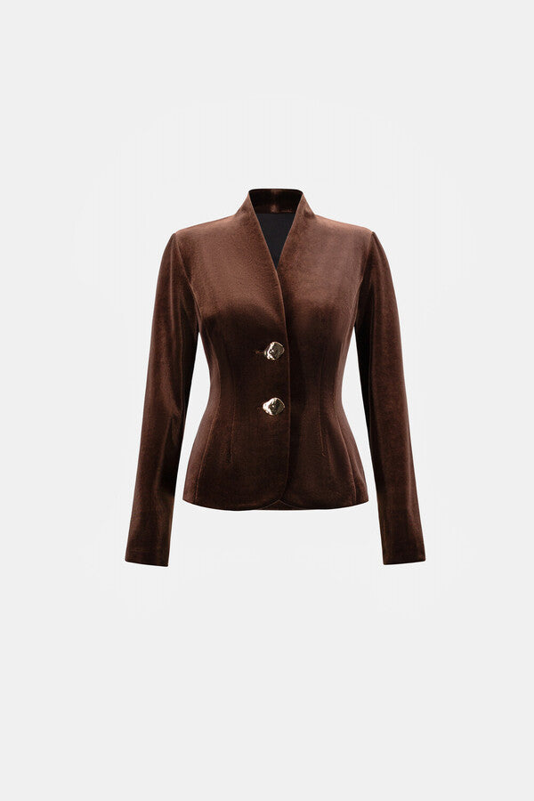 JOSEPH RIBKOFF
FORMAL SHAWL COLLAR TOP STYLE 264154