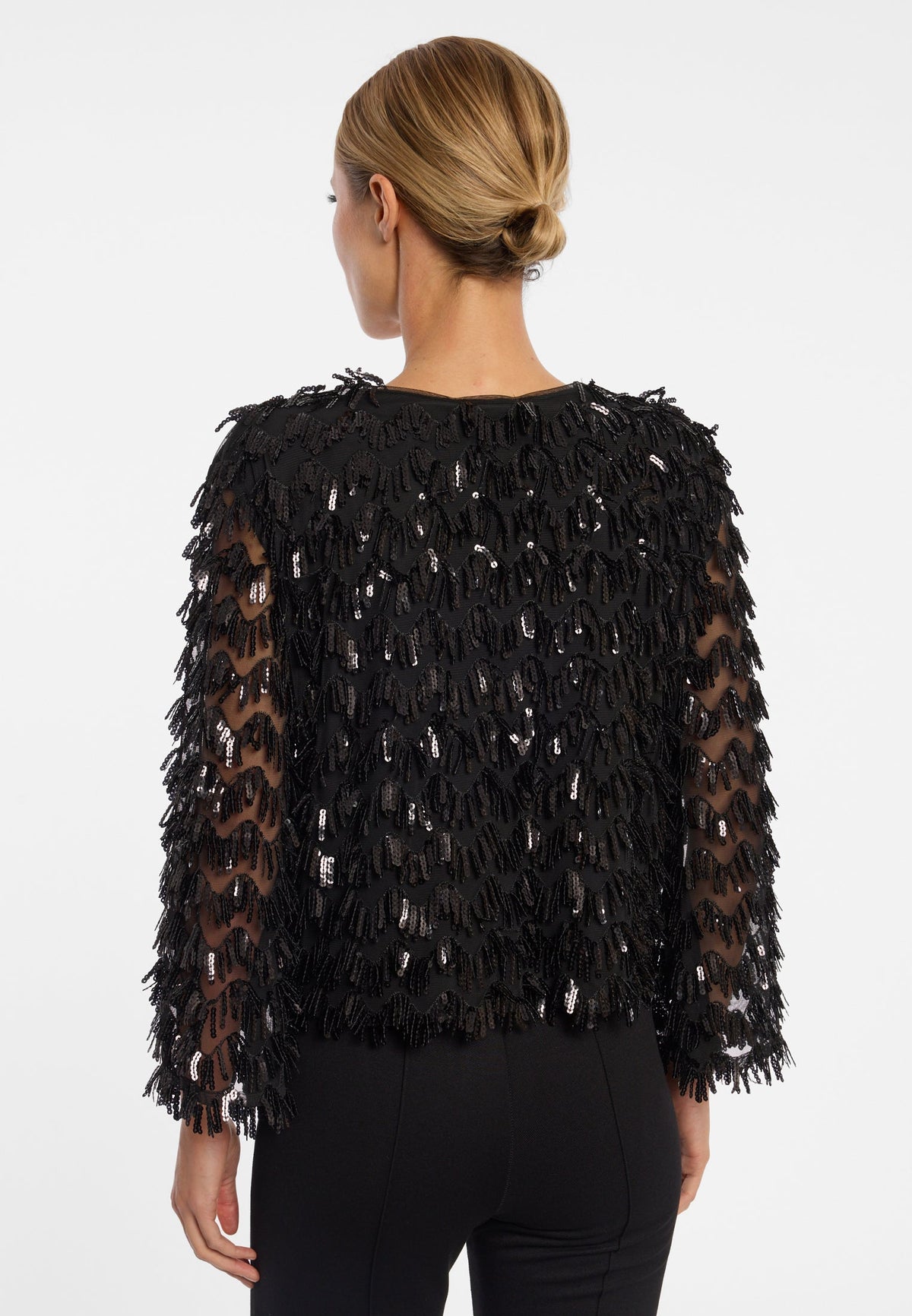 Ana Alcazar 022084 Ephira fringed jacket