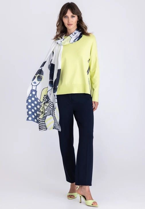 TUZZI 411.057 Diva state of mind- Lime jumper