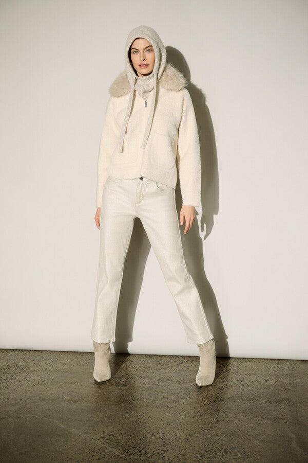 JOSEPH RIBKOFF JACKET WITH ZIPPER STYLE 264920