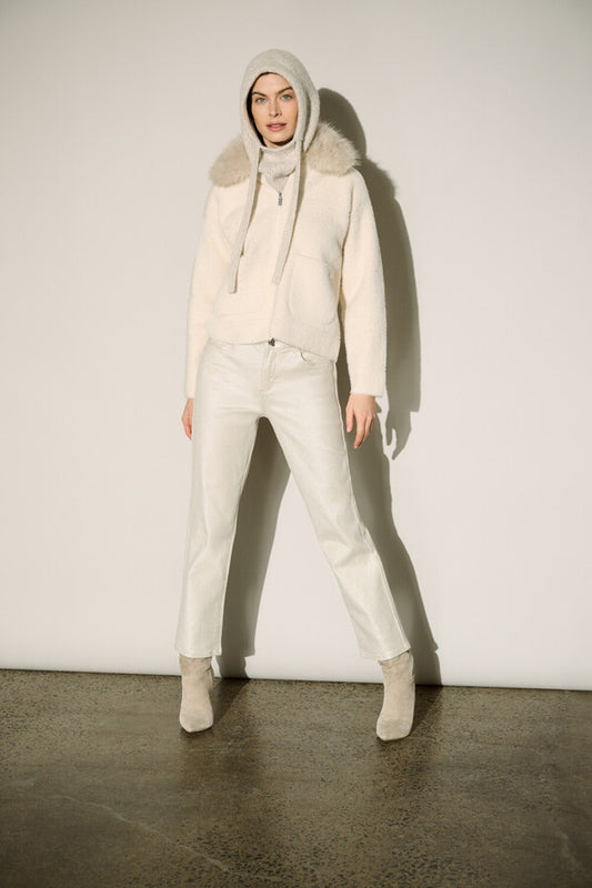 JOSEPH RIBKOFF JACKET WITH ZIPPER STYLE 264920