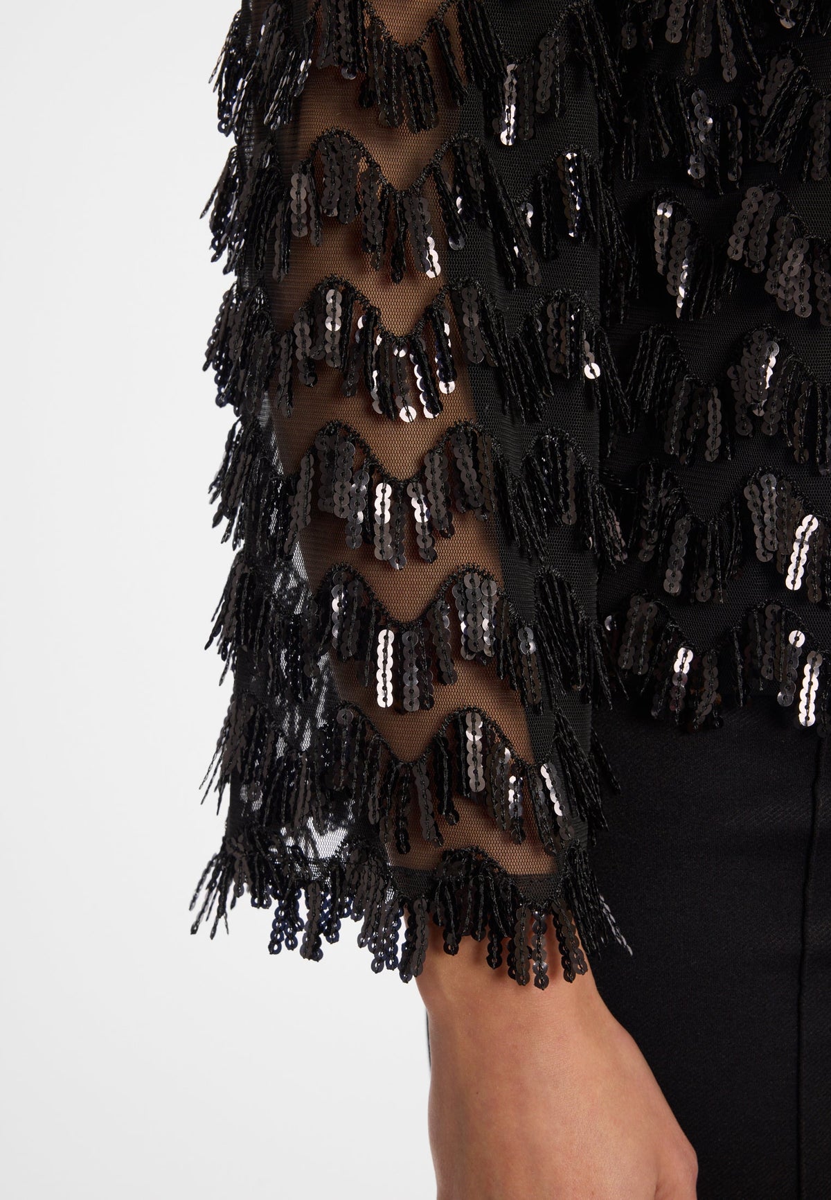 Ana Alcazar 022084 Ephira fringed jacket