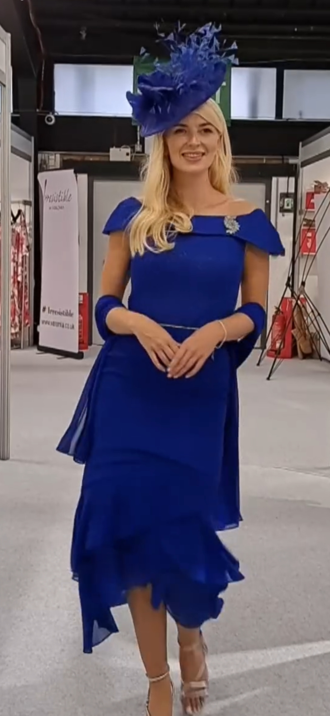Veromia Occasions 0977 Royal Blue Dress