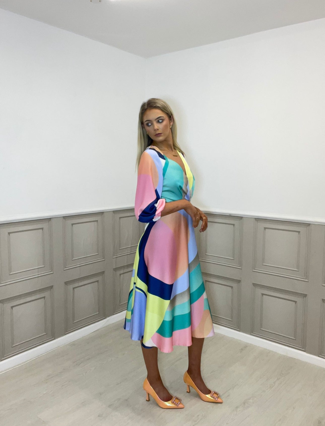 MONCHO HEREDIA AGUA DRESS