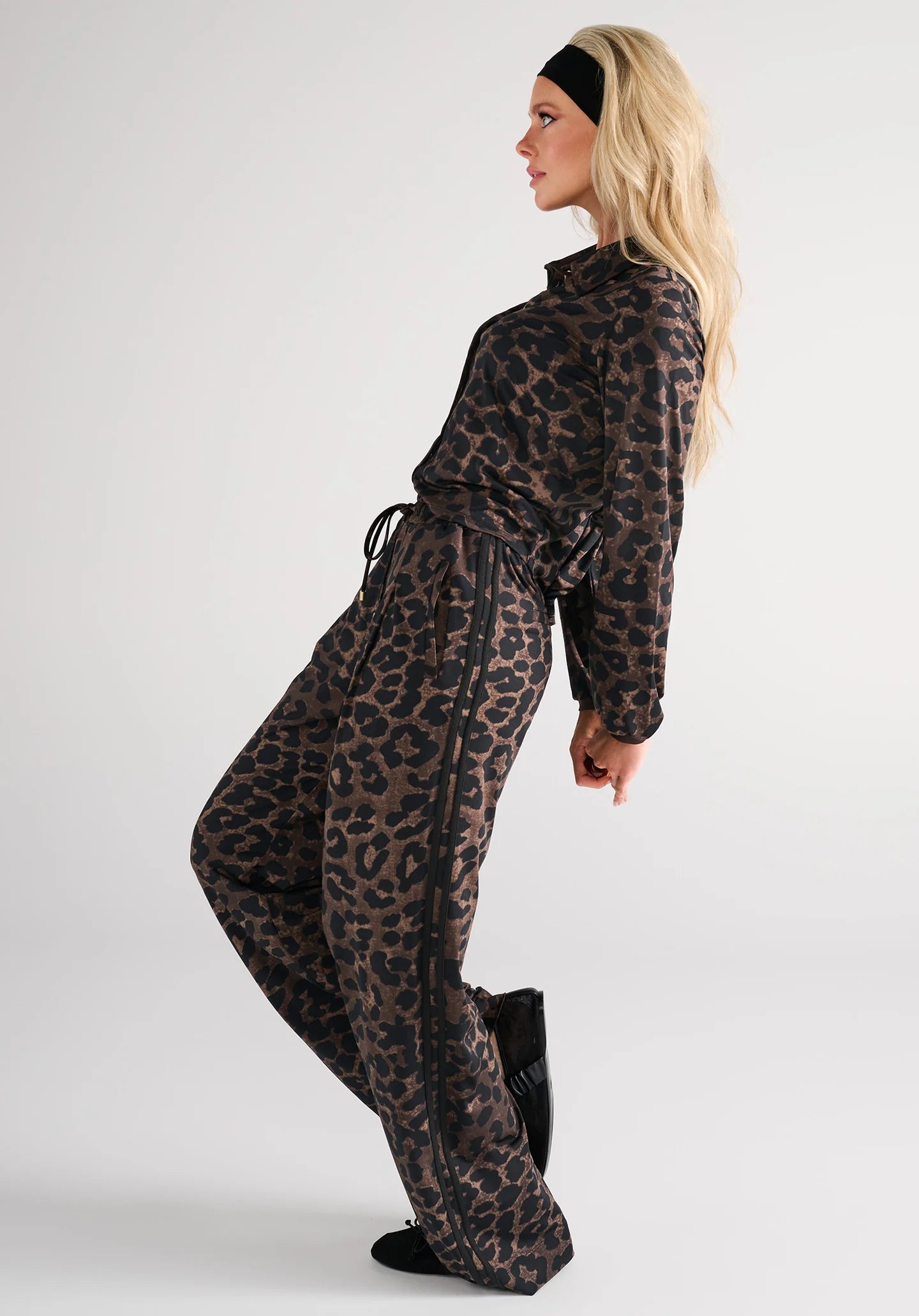K design Jumpsuit with leopard print