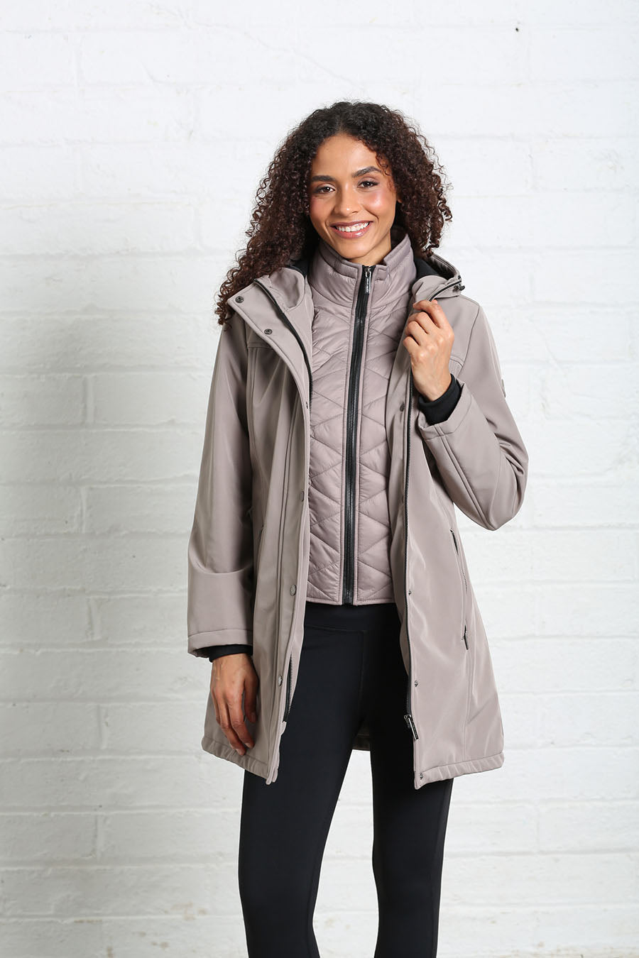 Relax & Renew Elsie Coat Taupe