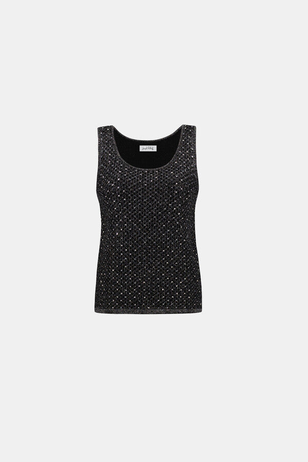JOSEPH RIBKOFF Scoop Neck Sleeveless Pullover Style 264928
