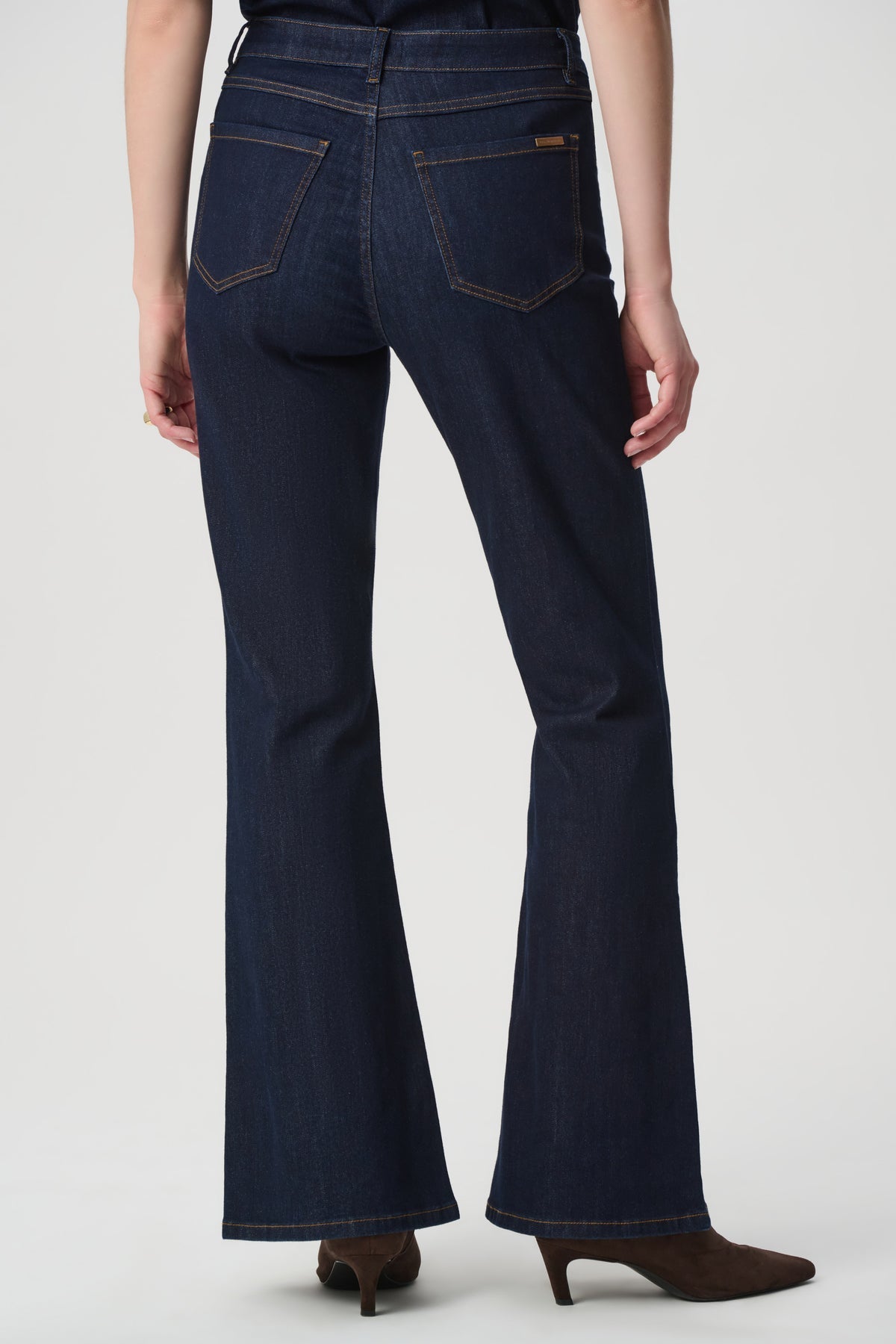 Featherweave Patch Pocket Flare Jeans 264963