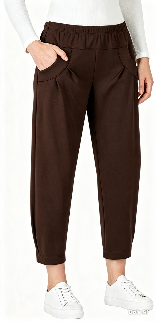 Stehmann Rachell-680 brown trousers