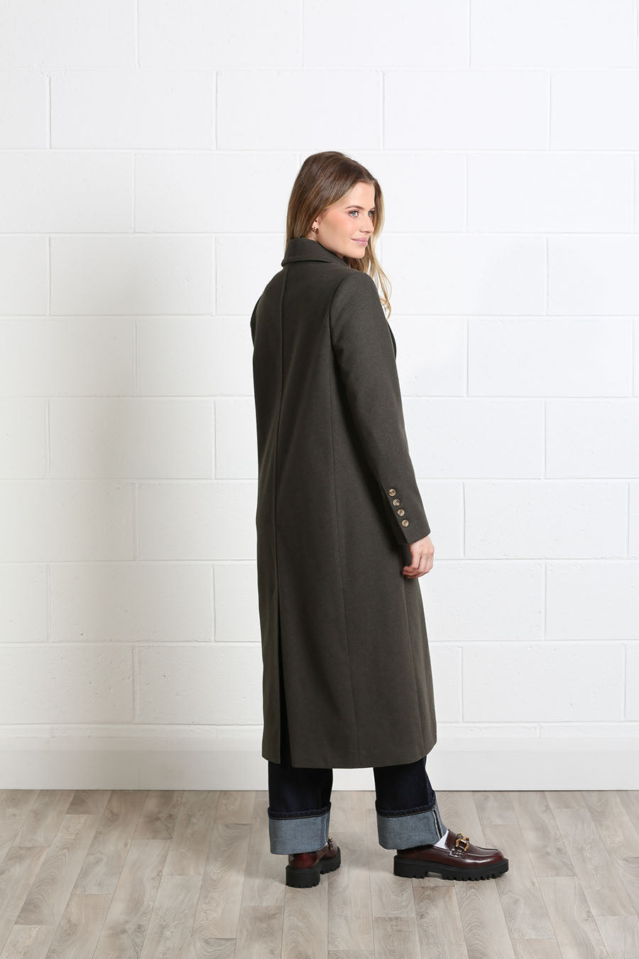 Rant & Rave Olivia Coat Deep Moss