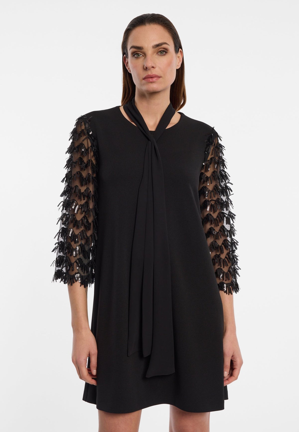 Ana Alcazar 042086 Ephony pussy-bow dress
