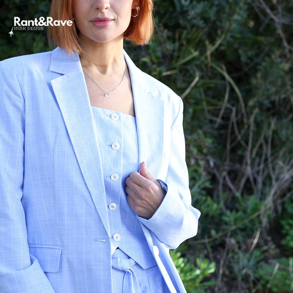 Rant and Rave Edlyn Waistcoat in Sky