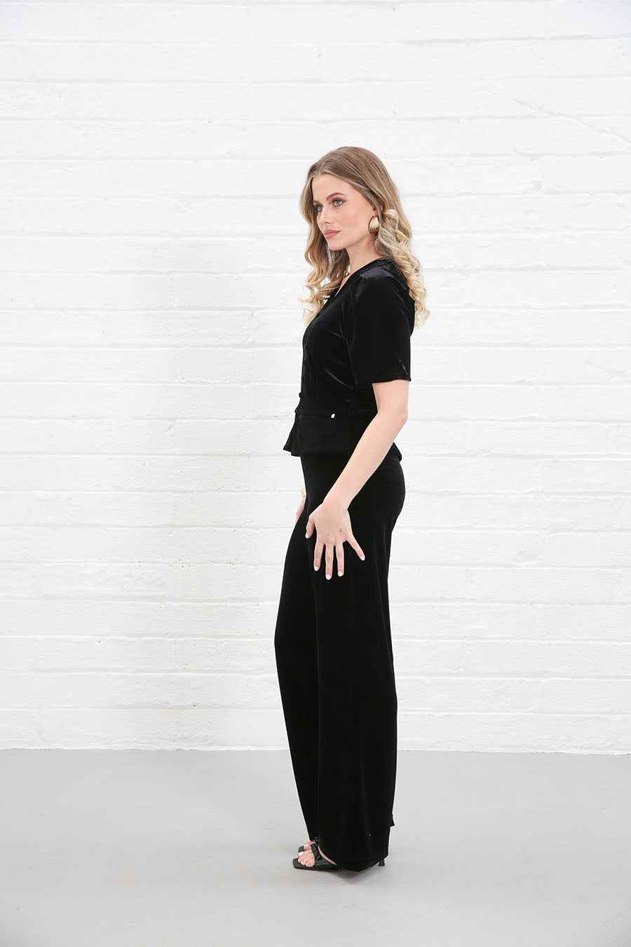 Rant & Rave Clara Trouser Black
Regular velvet