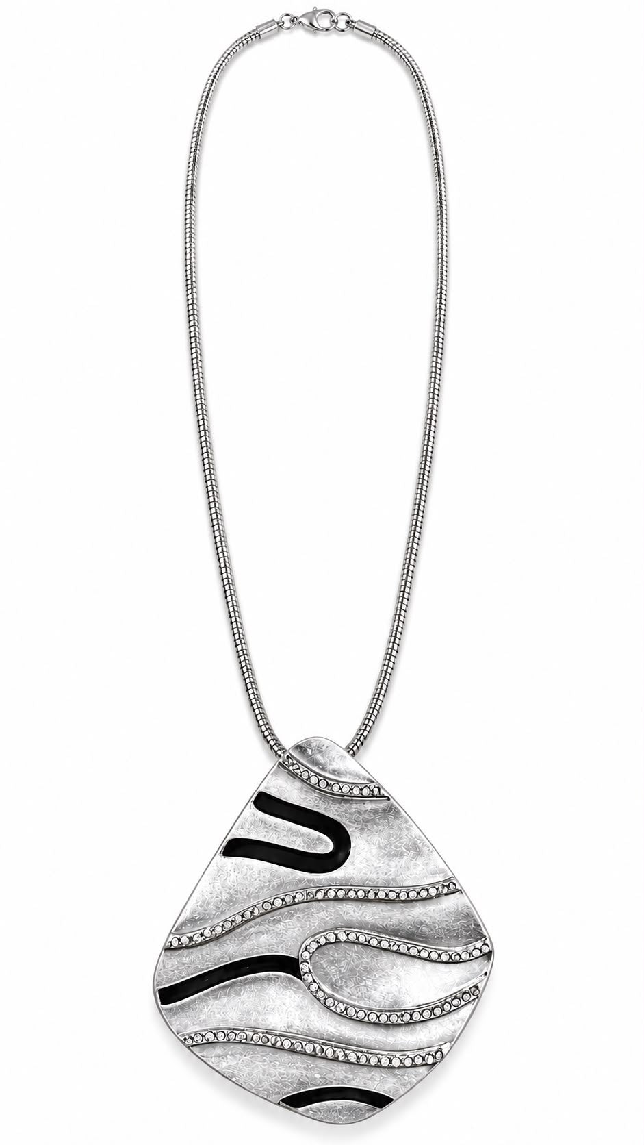 Miss crystal 26843 *Long sliver sleek pendant