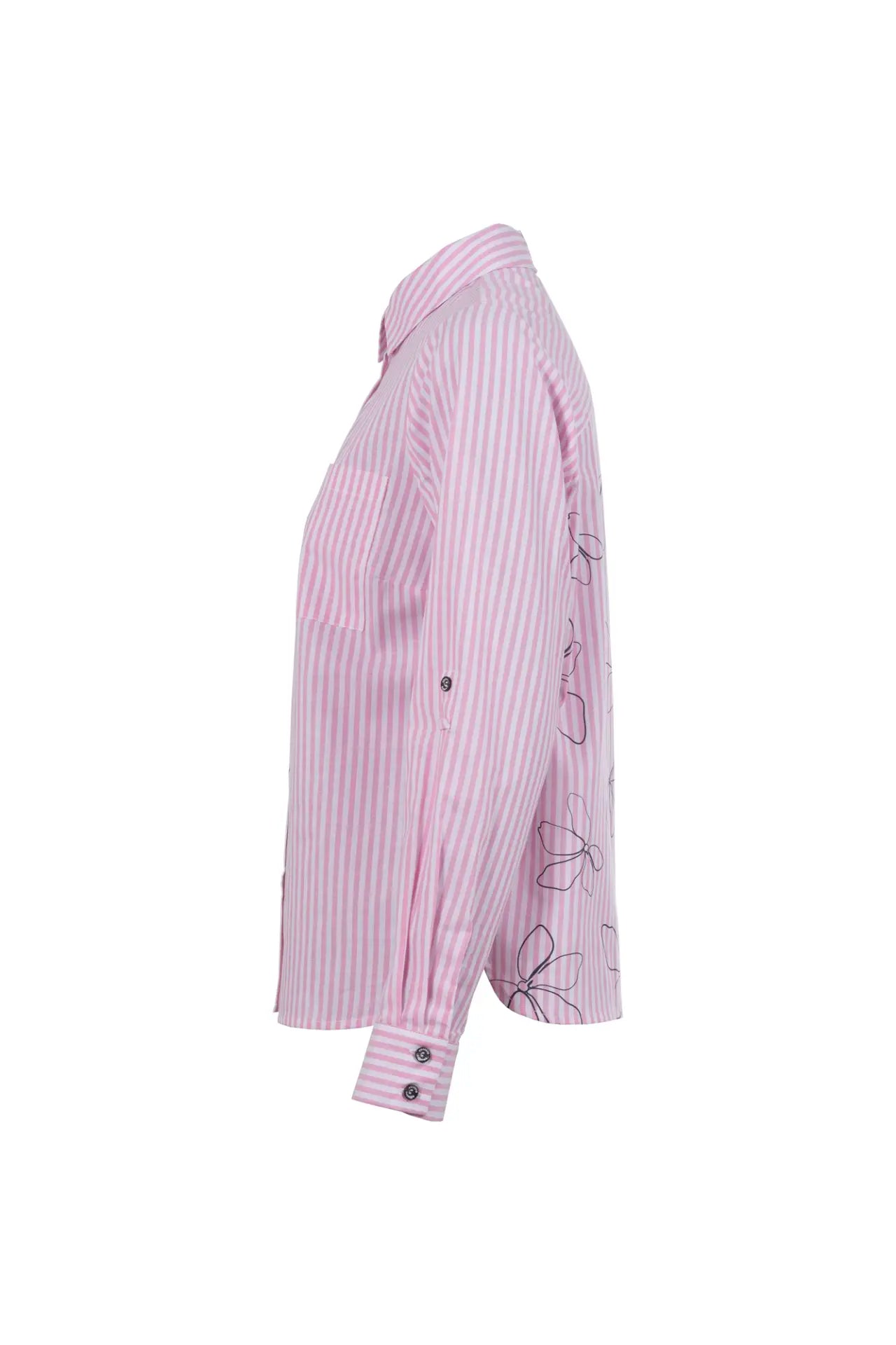 Squesto Pink Stripe shirt