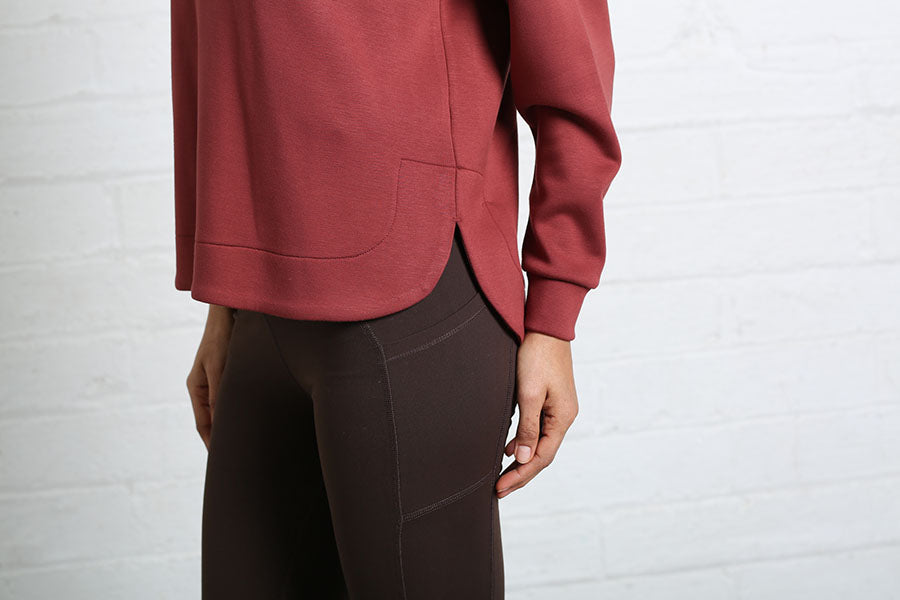 Relax & Renew Rumi Hoodie Sienna