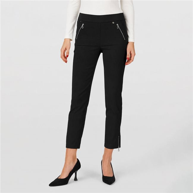 SALE- Robell Nena black trouser 52566