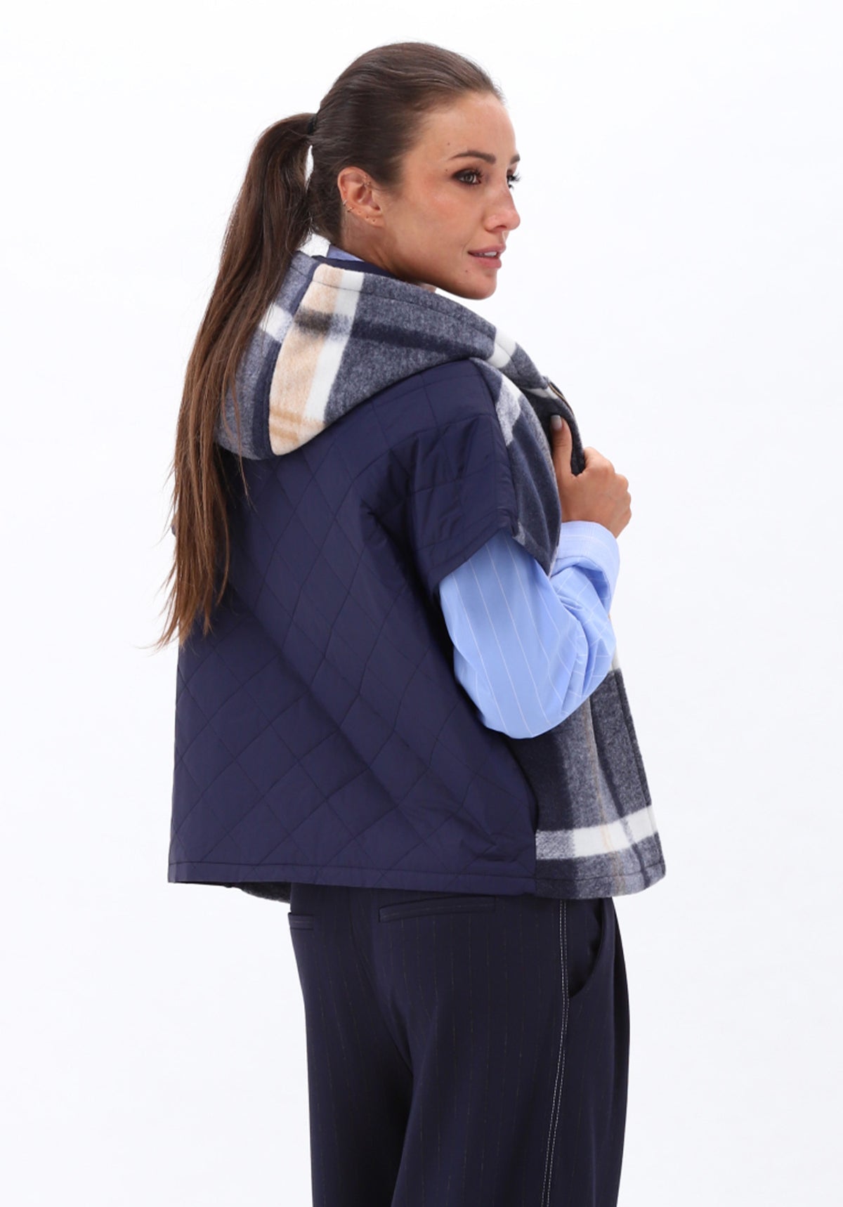 K Design D906L Tartan Jacket