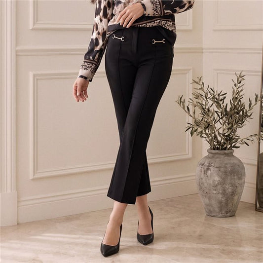 Robell Joella 09 51563 Black flared trouser