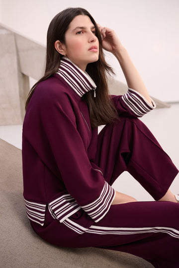 JOSEPH RIBKOFF FUNNEL NECK JACKET 261617W26