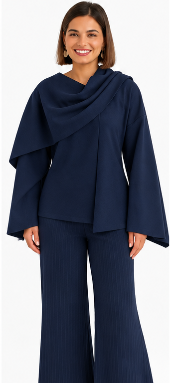 Navy Cape – One Size