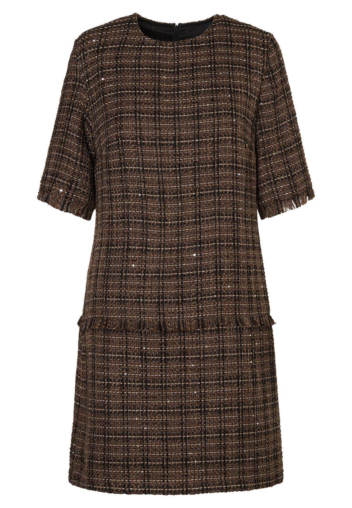 Bouclé Shift Dress Enamora