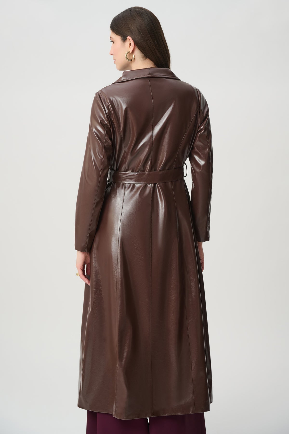 EDIT 57 FT. ELIZABETH HURLEY
Leatherette Trench Coat 264968