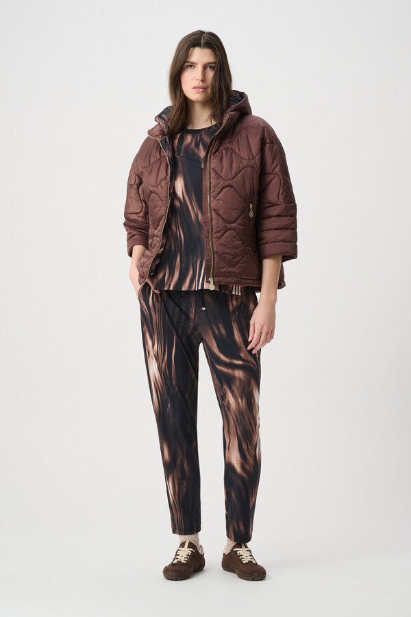 JOSEPH RIBKOFF PUFFER JACKET WITH ZIPPER STYLE 264604