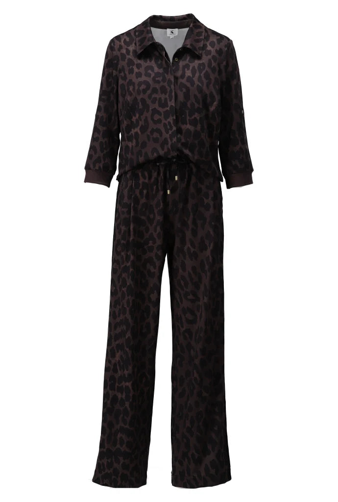 K design Jumpsuit with leopard print