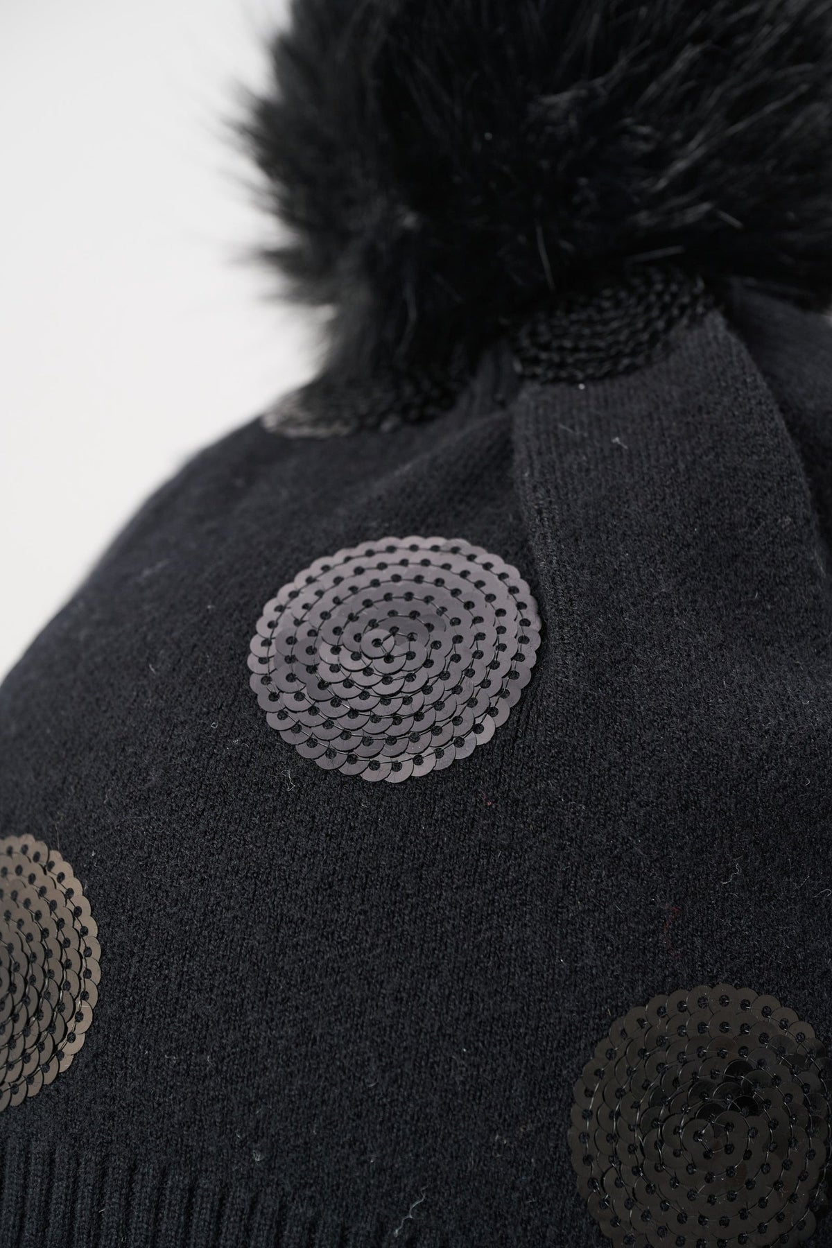 JOSEPH RIBKOFF 263982 Polka Dot Sequin Hat