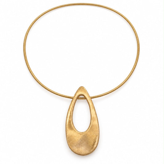 Miss crystal 26826 gold choker