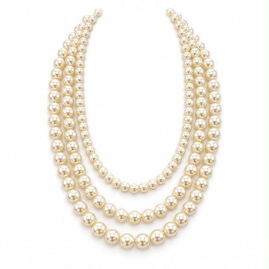 Miss Crystal 26867 gold pearls