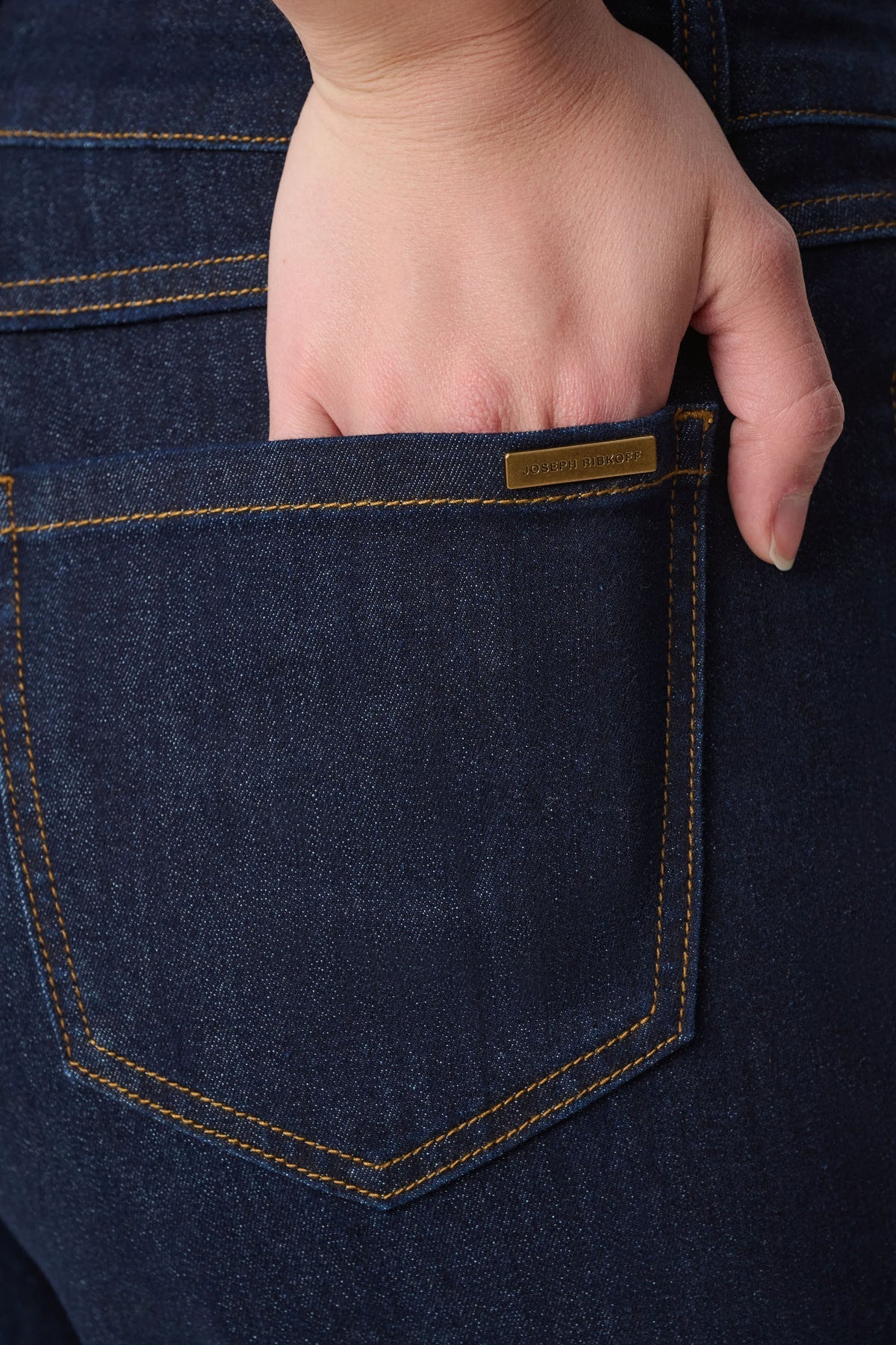 Featherweave Patch Pocket Flare Jeans 264963
