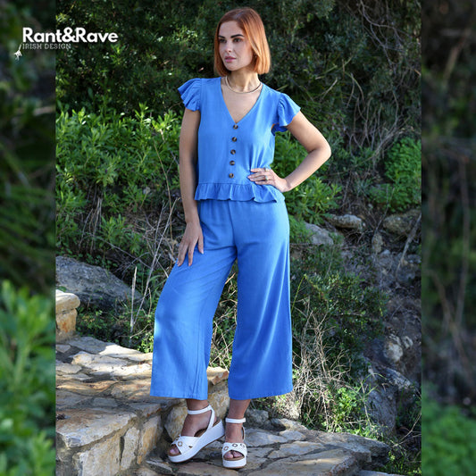 Rant & Rave Lois Co-Ord Blue