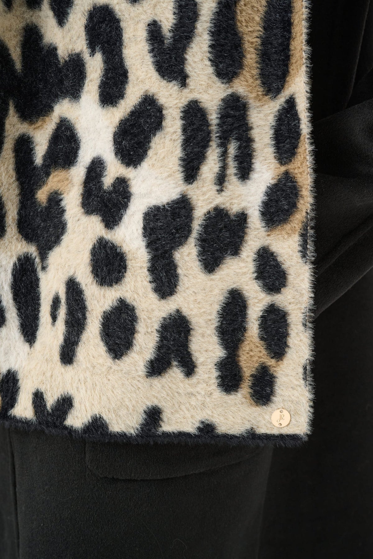 JOSEPH RIBKOFF 263985 Animal Print Scarf