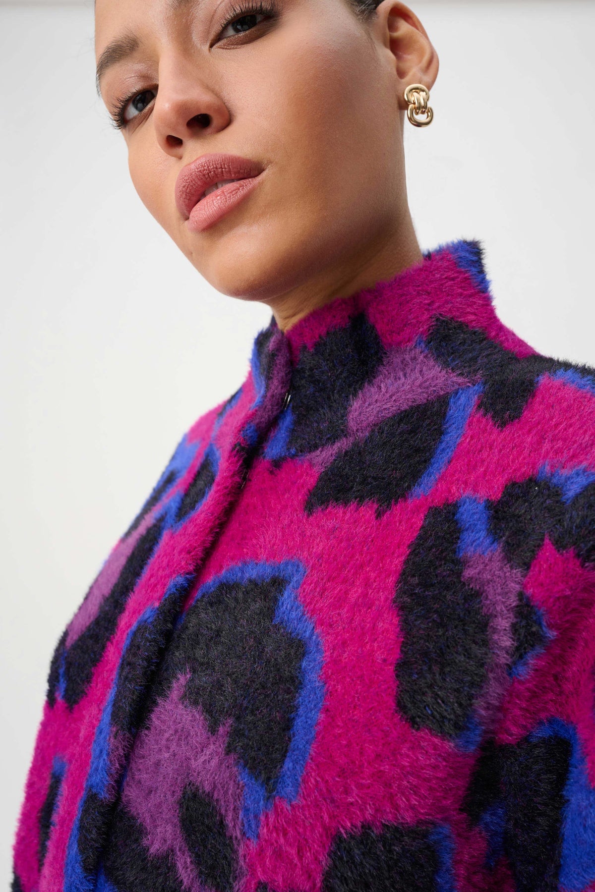 Animal Print Sweater Coat
264922