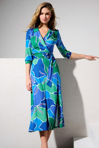 K design blue/green dress