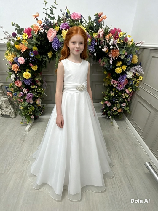 White Isabella  communion dress g 521977