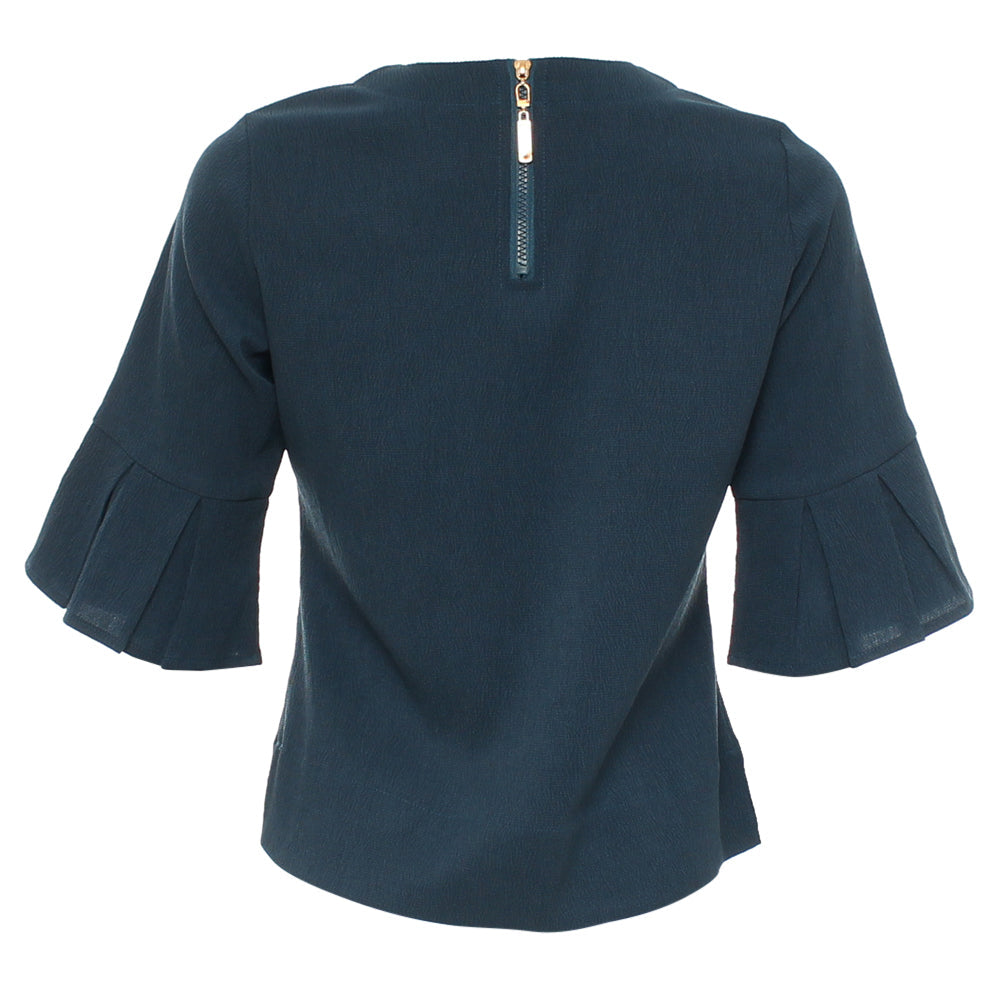 Rant & Rave Lin Top Deep Teal
