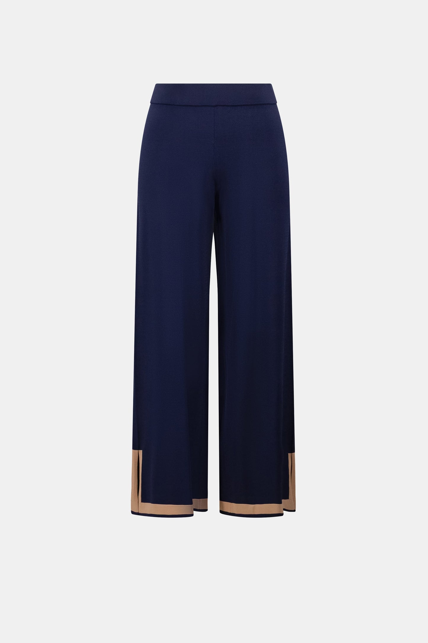 JOSEPH RIBKOFF Sweater Knit Colour Block Culotte Pants 253910F26