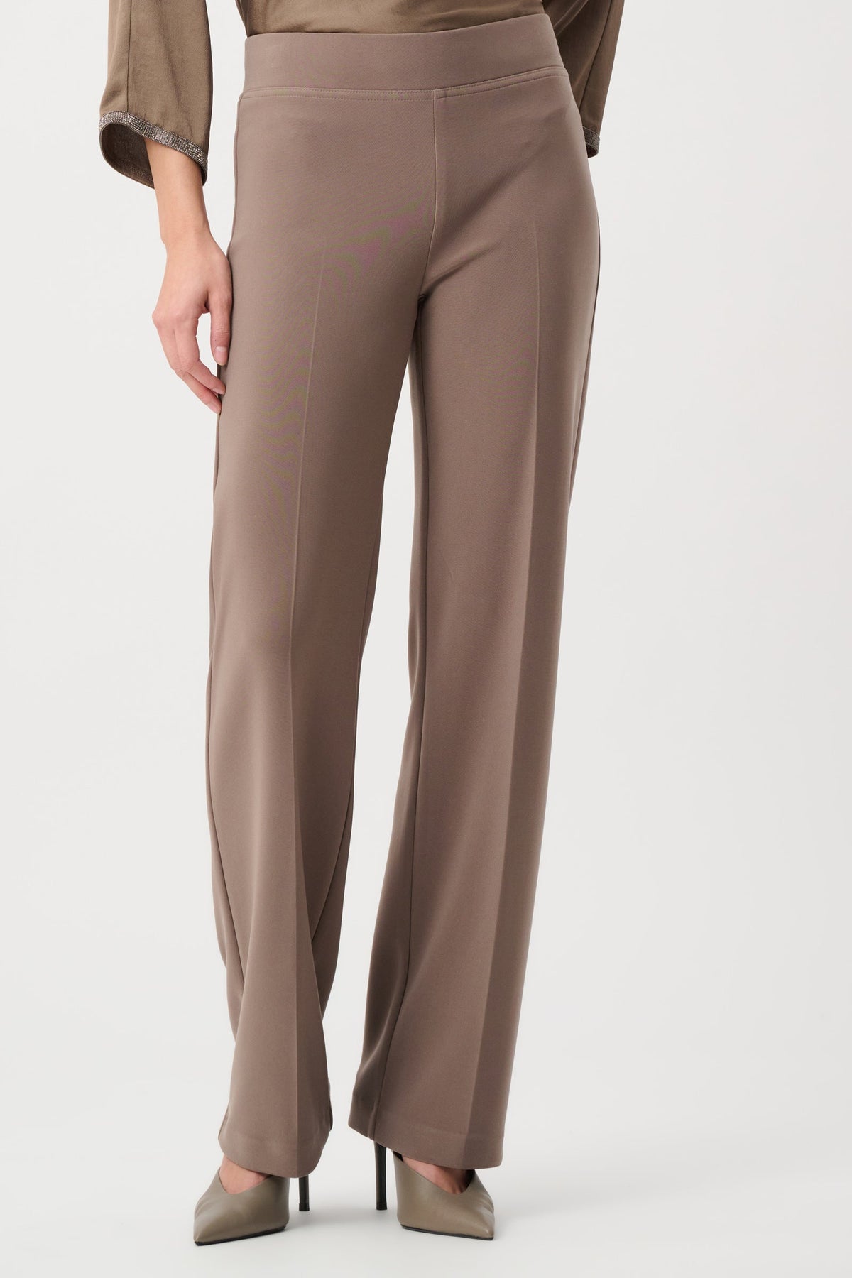 JOSEPH RIBKOFF FLARE HIGH-WAISTED TROUSERS STYLE 153088F26