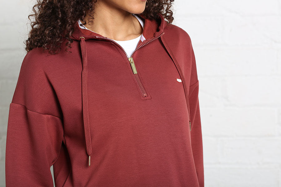 Relax & Renew Rumi Hoodie Sienna