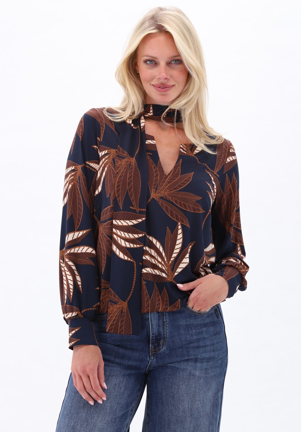K design P154 navy/tan top .