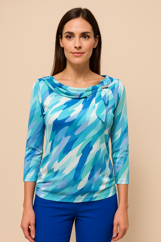 Yew turquoise top