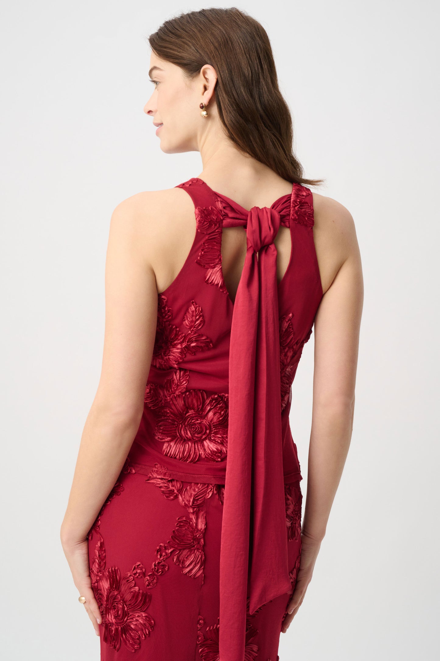 264141 Embellished Sleeveless Top