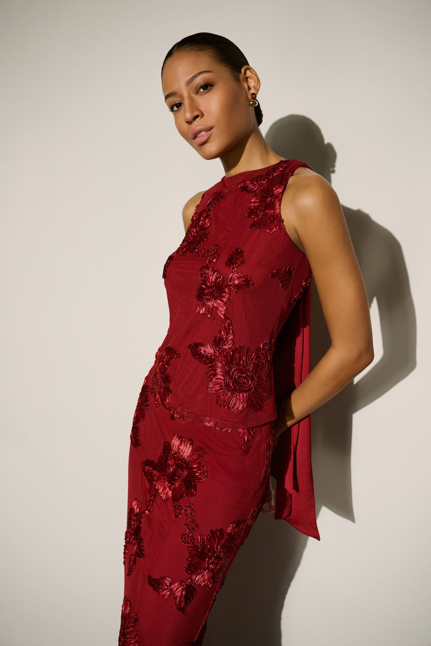 264141 Embellished Sleeveless Top